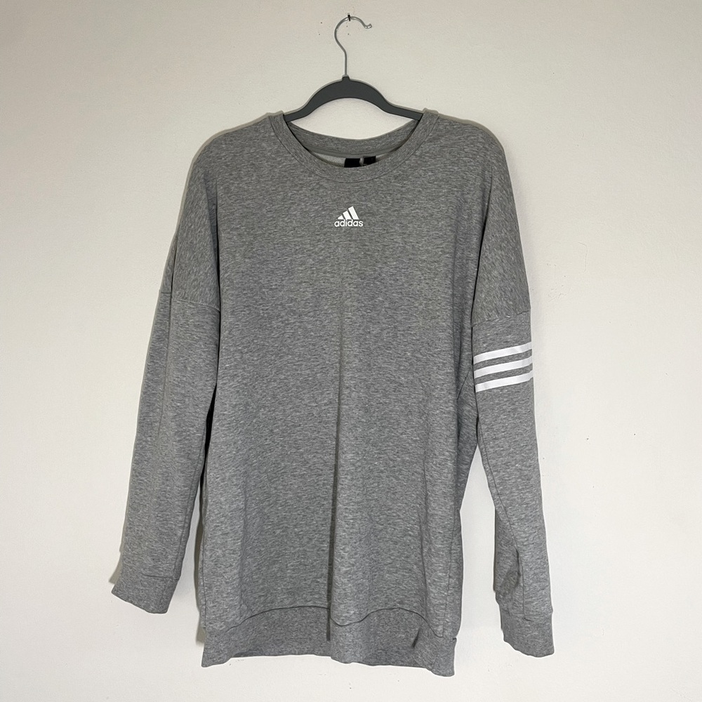 Adidas Originals Grey Crew Neck T Shirt size M